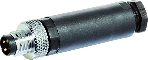 Conector M8. Abrazadera de tornillo autoconectable.