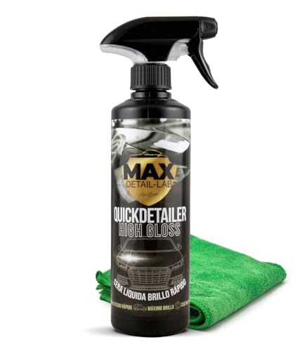 MAX DETAIL-LAB - Quickdetailer - Autopolitur Quick Detailer Autowachs Hoher Glanz, Sofortige...