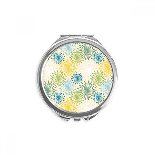 Miroir rond maquillage de poche pissenlit portable pour résoudre vos retouches express