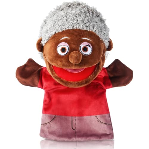 Marionetas de mano familiares para contar cuentos en casa y colegios
