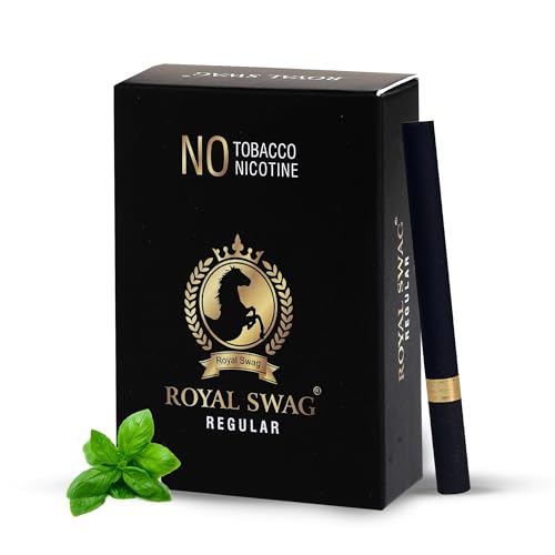 Image of ROYAL SWAG Ayurvedic Herbal Wellness Sticks 100% Tobacco Free 100% Nicotine Free Regular Flavoured Smoking Cessation