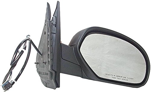 Dorman 955-1829 Passenger Side Power Door Mirror - Heated / Folding Compatible with Select Chevrolet / GMC Models, Black