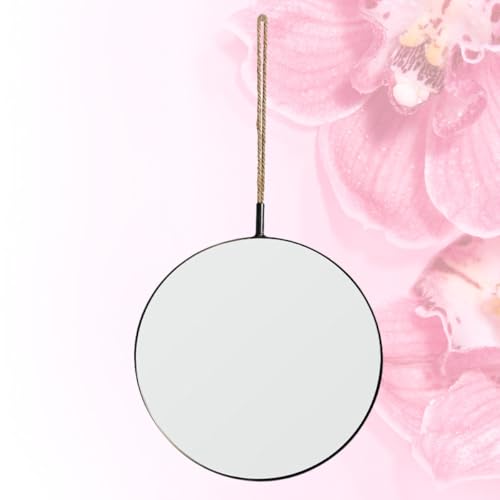 Miroir suspendu rond sans perçage pour optimiser les petits murs - 6