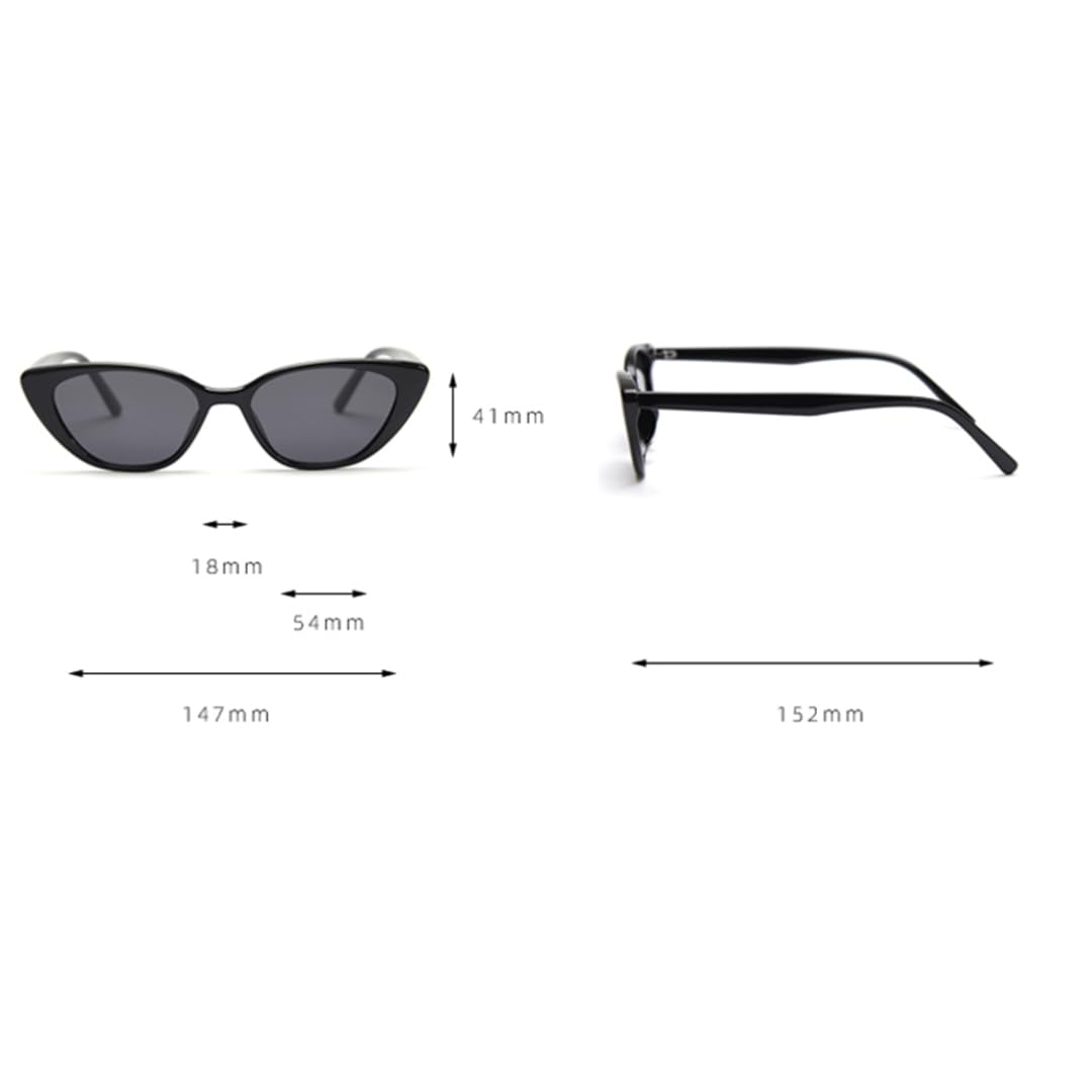 Occhiali da sole polarizzati Cat Eye da donna, stile retrò, da uomo, con montatura in TR90 e stampa leopardata.