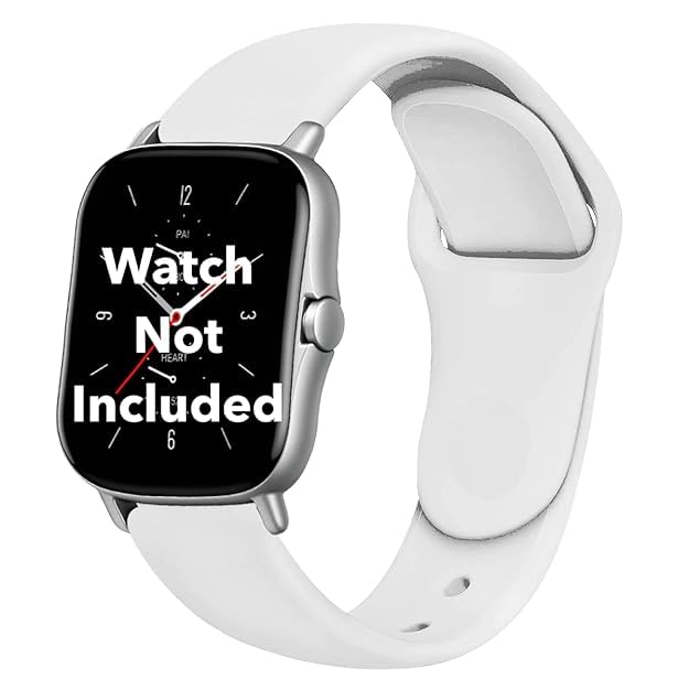 Image of Soft Silicone Strap Replacement Band for Apple || Realme || Boat || Noise || Fireboltt || Amazfit || Samsung || Oneplus Smart Watch Straps