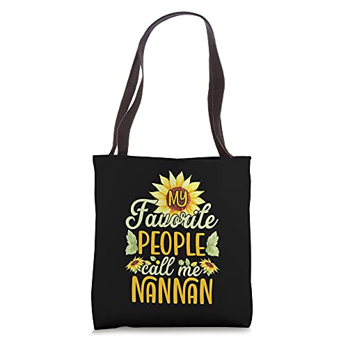 My Favorite People Sunflower Tote