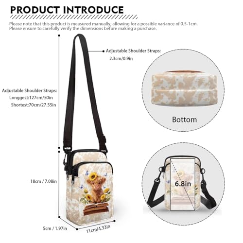 Image of Xpyiqun Small Crossbody Bag Women Phone Purses Sling Shoulder Handbag Cross Body Pouch Wallet Bags