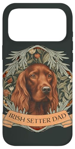 Irish Setter Dad �G���K���g �r���e�[�W�X�^�C�� �X�}�z�P�[�X iPhone 17 Pro Max �p