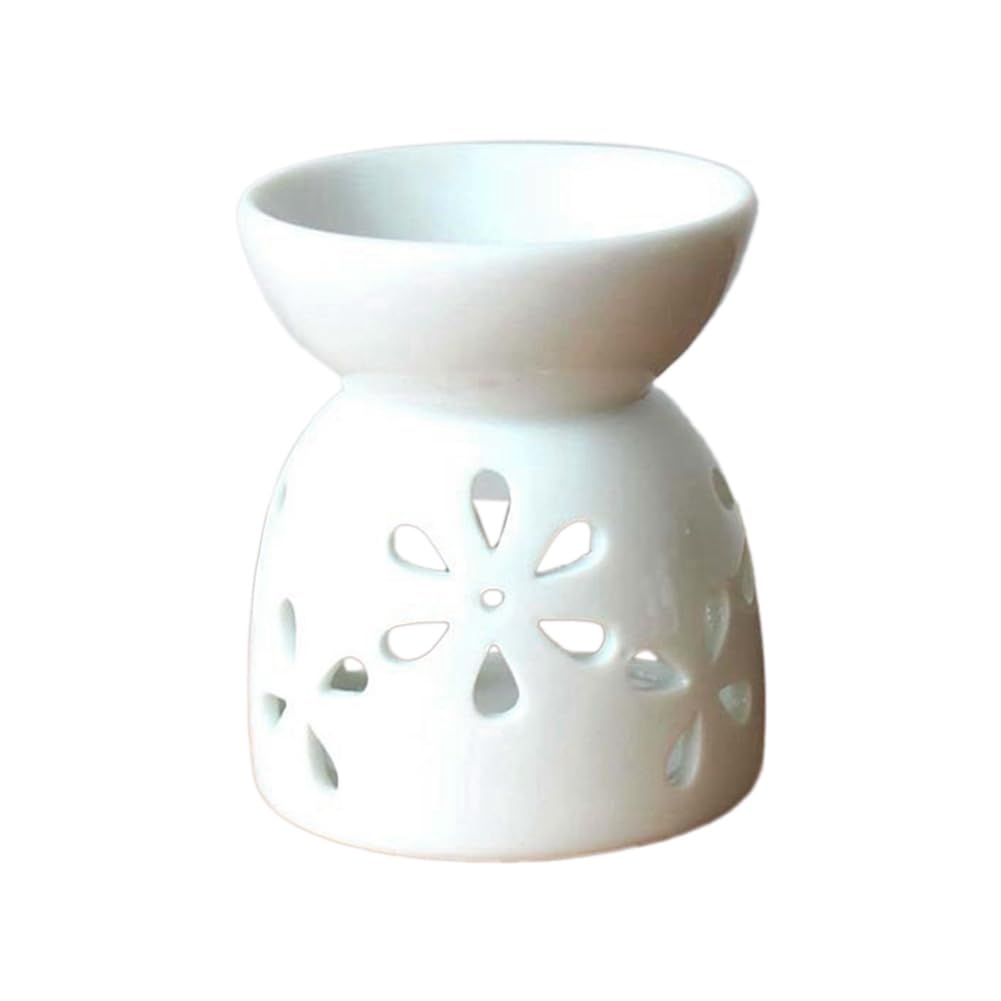 CTRLZS Handicraft Decoration Ceramic Flower Pattern Candlestick Handmade Style 3