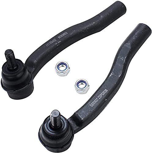 Image of Detroit Axle - 8pc Front End Suspension Kit for 2004-2010 Toyota Sienna, Lower Control Arms w /Ball Joints Inner Outer Tie Rod Ends Boots 2005 2006 2007 2008 2009 Replacement