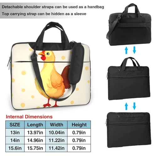 Bolso bandolera para laptop KHiry unisex miniatura 3