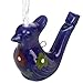 SOUJOY 12 PCS Bird Water Whistle, Ceramic Fun Birdie Call Whistle with Lanyard, Water Warbler Toys for Kids Birthday Gift, Easter Gift, Water and Bath Play Fun, Outdoors