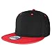 Falari Wholesale 12 Pack Snapback Hat Cap Hip Hop Style Flat Bill Blank Solid Color Adjustable Size G212-Assorted2