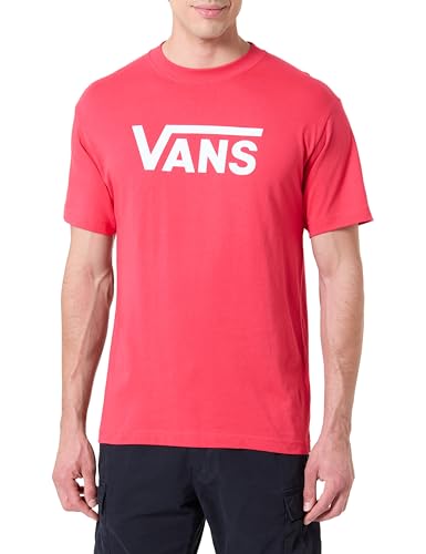 VANS T SHIRT MANICHE CORTE UOMO ROSSO