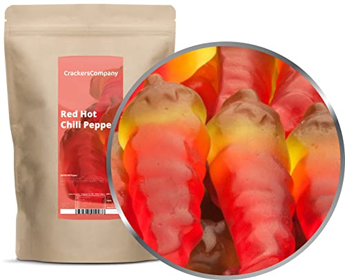 1 x 700g Gummibonbon Chilischote mit Kirsch und Chili Fruchtgummi mit Kisch und Chiliextrakt scharfe Nascherei glutenfrei laktosefrei Cover