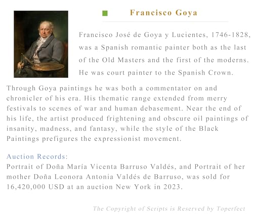 Peintures sur toile à l'huile d'art célèbres Goya Le mannequin de paille - 2