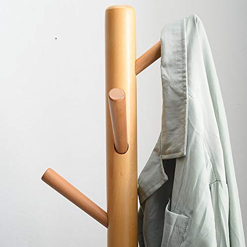 Wieszak na ubrania dla dzieci – garderoba podłogowa do przedszkola – prosty, biały wieszak na ubrania i przechowywanie akcesoriów – rozmiar 175 x 35 cm – idealny do odzieży dziecięcej