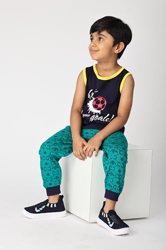 Image of TotzTouch Boys Pajamas | Pant | Track Pant | Pyjama Premium Cotton Rib Cuff Pack of 5 Age 6 to 12 months | 1 to 2 yrs | 2 to 3 yrs | 3 to 4 yrs | 4 to 5 yrs | 5 to 6 yrs | 6 to 7 & 7 to 8 yrs