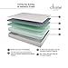 Signature Design by Ashley Full Size Chime 10 Inch Medium Firm Memory Foam Mattress with Green Tea & Charcoal Gel for Pressure Relief