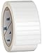 Brady THT-15-423-2.5 2" Width x 0.25" Height, B-423 Permanent Polyester, Gloss Finish White Thermal Transfer Printable Label (2500 per Roll)