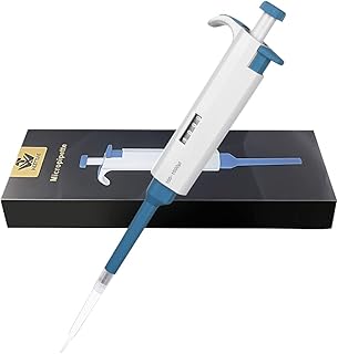 100-1000μL Micropipette High-Accurate Pipettor Adjustable Variable Volume Single-Channel Pipette for Laboratory