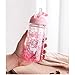 XinHuiGY Unicorn Water Bottles for Girls, Cute Unicorn Cup with Straw for Kids, Boys, Safety Lock, BPA-Free, Outdoor Pink Water Bottle with Lanyard,13.5oz Bottle for Sport, School, Travel