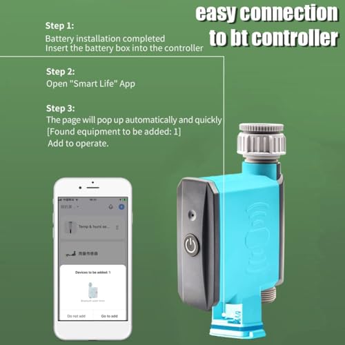 Timer d'eau WiFi intelligent irrigation jardin automatique connecté