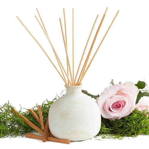 BLUEME-Bundle-Romance-Oakmoss-Sandalwood-592-Fl-Oz-Wellness-Diffuser-Oil-Refill-Contains-Essential-Oil-Sustainable-Hand-Finished-Premium-Luxury-Ceramic-Natural-Rattan-Reeds BLUEME Bundle Romance Oakmoss Sandalwood 592 Fl Oz Wellness Diffuser Oil Refill Contains Essential Oil Sustainable Hand Finished Premium Luxury Ceramic Natural Rattan Reeds