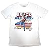 Rock Off officially licensed products Bruce Springsteen Born in The USA 85 T Shirt XXL White #2