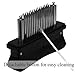 Meat Tenderizer Tool with 48 Stainless Steel Ultra Sharp Needle Blades and Cleaning Brush,Kitchen Tenderizers Best for Tenderizing,Marinade,BBQ& Flavor Maximizer.