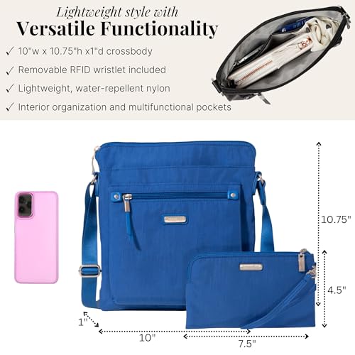 Image of Baggallini womens Go Bagg With Rfid Phone Wristlet