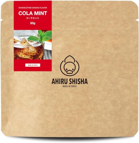 AHIRU SHISHA AqV[VyR[~g COLA MINT 50gzY V[V t[o[ jR`t[ mjR`