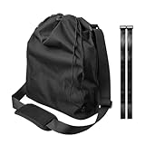 Generisch Bolsa de deporte – Bolsa de almacenamiento para mancuernas – con correa ajustable – Bolsa de deporte para hombre, para llevar mancuernas de 0,5 kg hasta 9 kilogramos Fitness Camping Training