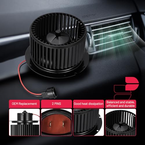 Image of BDFHYK AC Heater Blower Motor Fan 700066 Compatible with Ford 2002-2005 Explorer, Compatible with Mercury 2002-2005 Mountaineer,HVAC Blower Motor Assembly Replacement for 3010037 35174 75887 PM292