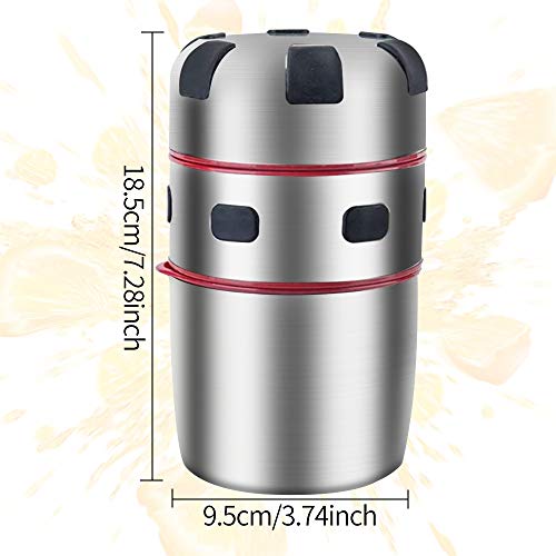 Roestvrij staal Handmatige Knijper, Citroen Oranje Handmatige sapcentrifuge, Draagbaar en Gemakkelijk te reinigen - Image 8