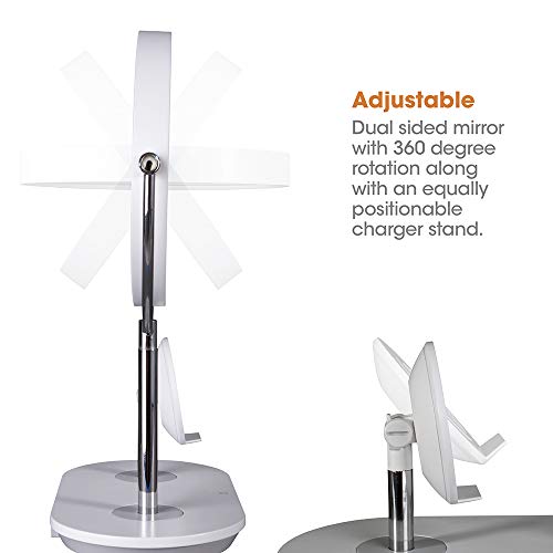 Espejo de Maquillaje LED OttLite con Carga Inalámbrica miniatura 5
