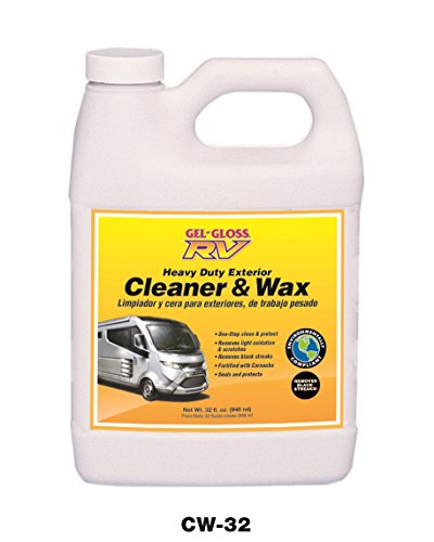 Gel-Gloss RV Cleaner and Wax with Carnauba - 32oz