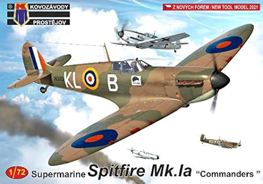 Amazon | KPモデル 1/72 イギリス空軍 スピットファイアMk.Ia