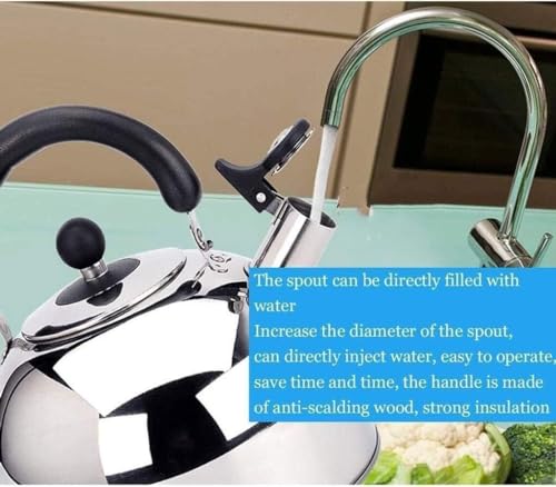 Bouilloire grande capacité 4L en inox pour ne plus manquer d'eau - 3