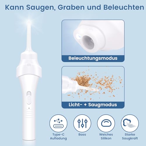 Ohrenschmalz Entferner Sauger ,Oroclear