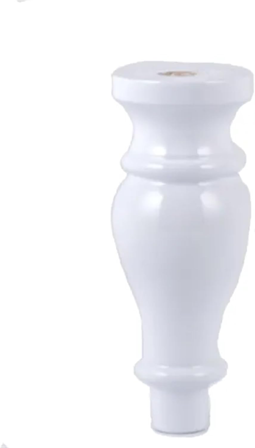 AVIMYA 1/4PCS Solid Wood Furniture Legs Replacement Mid-Century Modern for Coffe Tea Table Sofa Bed TV Stands Cupboard Dressing 150mm (Color : 1PC 180mm Brown)