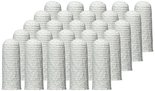 Image of LabExact 1200381 Extraction Thimbles, Borosilicate Glass Microfiber, 16mm ID x 50mm H (Pack of 25)