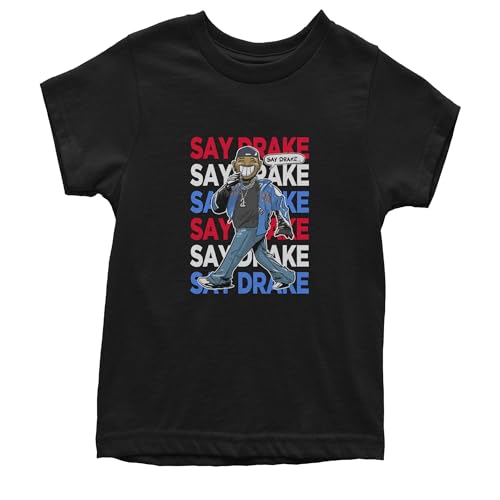 Say Drake Smiling Meme Mustard Youth T-Shirt, Soft Cotton, Graphic Tee