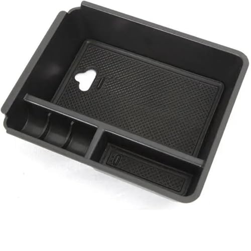 Accoudoir de voiture pour VW Tiguan Type A : boîte de rangement centrale noire