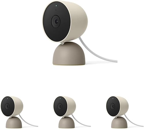 Miniatura 14 de Google Cámara de seguridad Nest para interiores 1080p (cableada) - 2ª generación - Nieve Nieve,Lino,Niebla