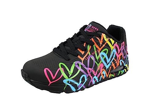 Image of Skechers Women Bobs Plush Peace & Love Casual Shoe