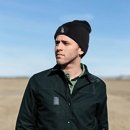 Image of Cool Graphic Beanie for Men and Women - Black