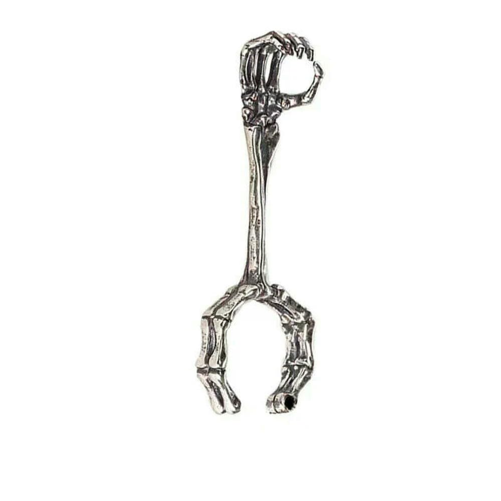 Hkgytrbn 6 Cigarette Holder Antique Snake Shaped Finger Holder Dragon Rings Holder Rack Cigar Holder For Lady Gentleman Gift