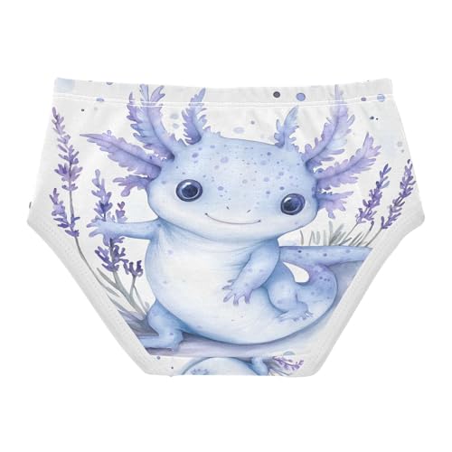 Cute Axolotl Lavender Toddler Girls's Underwear 2T 202b88812