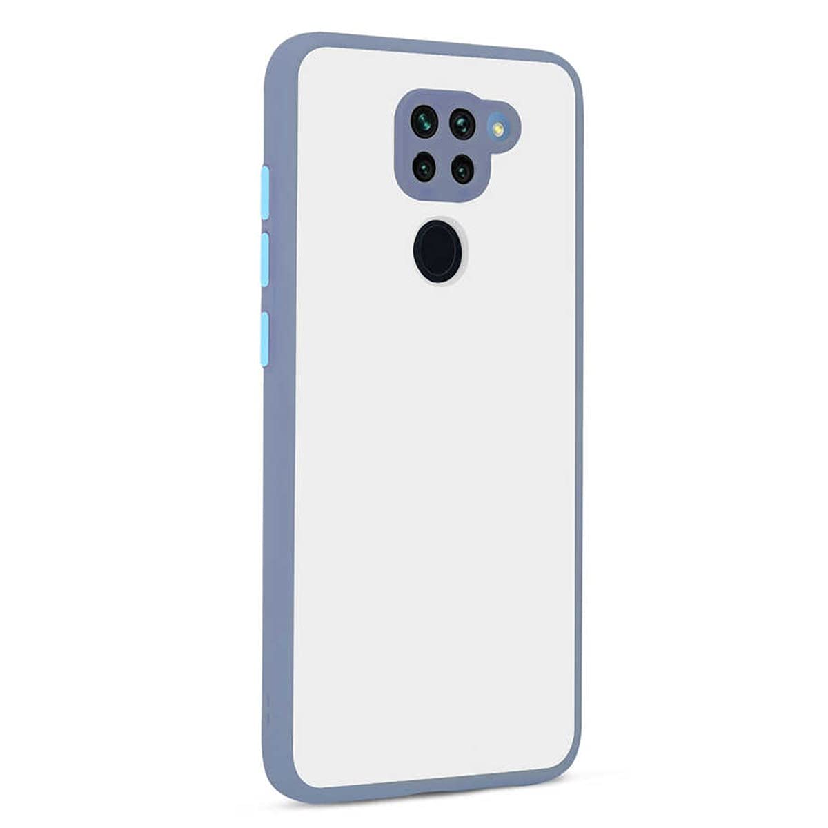 Zore Xiaomi Redmi Note 9 ile Uyumlu Kılıf Zore Hux Kapak, Mor